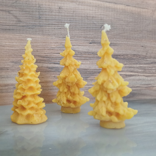 Bienenwachskerzen Baum zottig