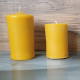 Bienenwachskerzen außen glatt