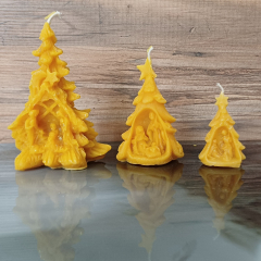 Bienenwachskerzen Krippe